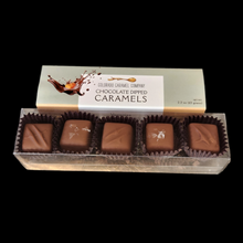 Load image into Gallery viewer, Chocolate Dipped Caramels - 5pcs