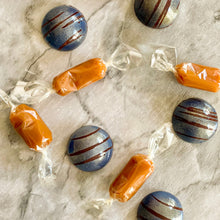 Load image into Gallery viewer, Blue Salted Caramel Artisan chocolate
